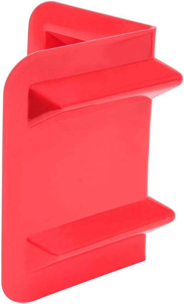 Mytee Products (50 Pack V Edge Protectors Flatbed, 8" x 12", Red | Vee Shaped Plastics Corner Protectors for Cargo Loads | Tie Down Strap Guard for Winch, Ratchet Straps on Flatbed Truck Trailers