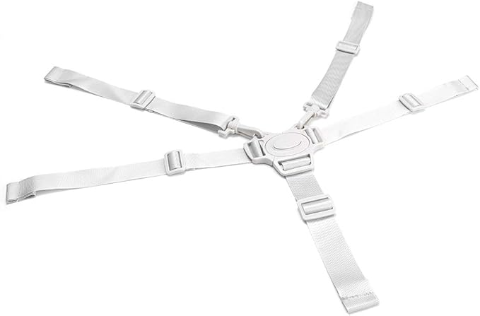 Estink 5 Point Harness Seat Belt, Adjustable Children Safety Belt Full 5 Point Seat Safety Belt Universal Pushchair Stroller Protector Safety Strap Child Safety Harness Leash