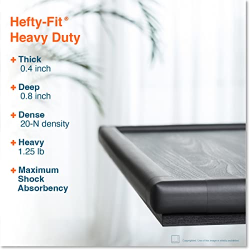 27ft Edge 4 Corners - Bundle & Save - RovingCove HeftyFit Edge Corner Guards, Onyx Black