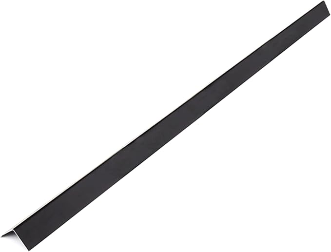 Aluminium Alloy Metal Corner Guards 10 Pcs Wall Corner Protector 0.6" x 0.6" x 48" Wall Corner Protection Decoration Black Pack of 10 Corner Guards 20 Ga/1 mm Thickness