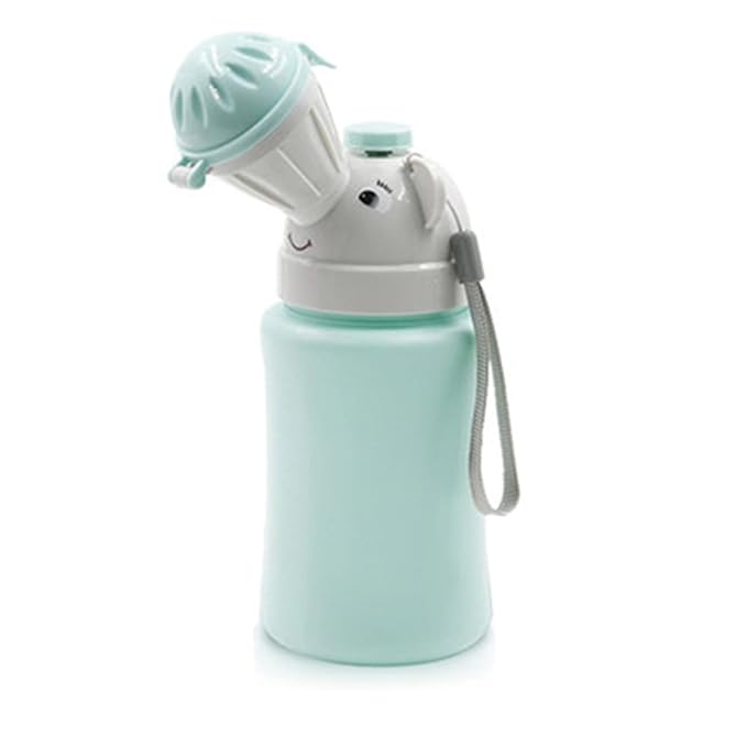 Travel Potty, Urinal Emergency Toilet, Children's Emergency Toilet, Portable Elephant Leakproof Urinal for Camping Car Travel and Kid Potty Pee Training (boy)