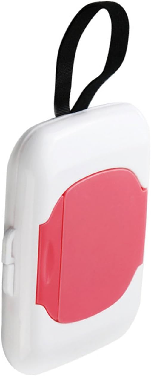Travel Wipe Holder Reusable Wet Wipe Container Box Strollers Hanging Dispensers Refillable Wipe Case Safe Wet Storage