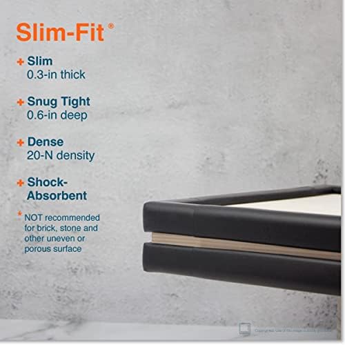 Slim-Fit 15ft Edge 12 Corners - Bundle & Save - RovingCove Slimfit Edge Corner Guards, Onyx Black