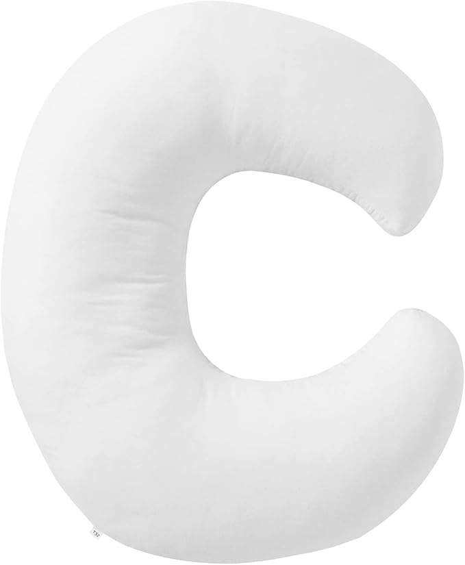 Nursing Pillow and Positioner with Cover for Breastfeeding and Bottle Feeding, Propping Baby, Tummy Time, Baby Sitting Support, Awake-Time Support (Pillow Only, 22" x 17.7" x 5.9")