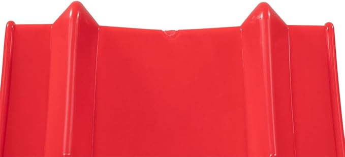 Mytee Products 10 Pack Red Flatbed Edge Protectors w/Carrying Case & Webbing Handle - 8"x8"x10" Plastic V Shaped Corner Protectors for Cargo Loads & Tie Down Strap Guard - Fit 1 Strap Up to 4"