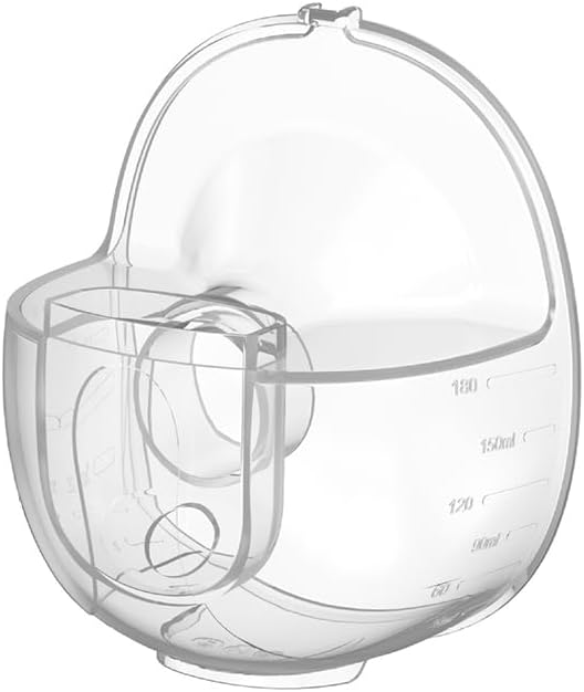 1pcs S32 Breast Pump Milk Collector Cup Compatible with NCVI NICEGREEN Nuliie Zooawa Sunnaltree s32 Wearable Breastpump, Collector Cup Replacement Breast Parts for S32 Pump