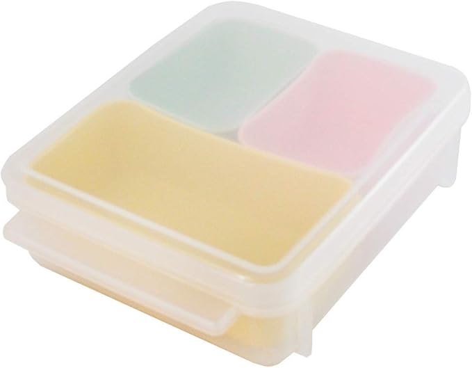 Skater SZR2SL Small Sorting Meal Prep Frozen Storage Side Dish Cup Bento Box Storage Container, Basic