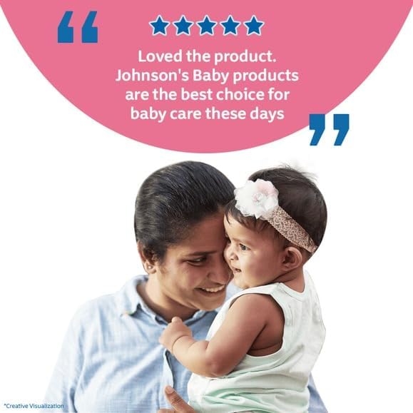 John&Son Baby Blossoms Baby Powder, 200g, 8 Pack