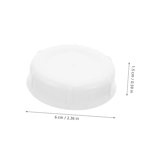 KOMBIUDA 10pcs Baby Bottle Sealing Caps Milk Bottle Replacement Lids Leakproof Stylish for Breastfeeding