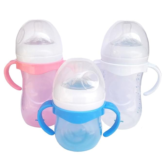 Bottle Handles Compatible with Avent Natural Response Baby Bottle (Blue)