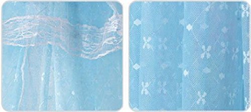 Baby Mosquito Net Baby Toddler Bed Crib Dome Canopy Netting (Blue)