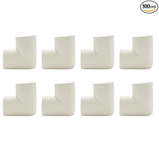 TopHomer 8 Pack Corner Guards Corner Protectors Furniture Corner & Edge Safety Bumpers Proofing Bumper Cushion for Table Furniture Sharp Corners-Beige