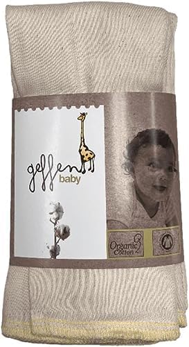 Geffen Baby 100% Unbleached Cotton Prefold Diapers – Ultra-Soft, Reusable & Absorbent | Natural, Washable Baby Cloth Diapers for Sensitive Skin & Multi-Use