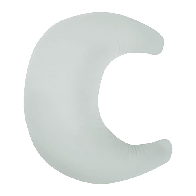 snuggle me Organic Nursing Pillow (New 2025 Design) | Bottle & Breastfeeding Pillow with Organic Cotton Cover & Fiberfill, Machine Washable Feeding Pillow, Newborn Essentials Must Haves (Sage) - v2