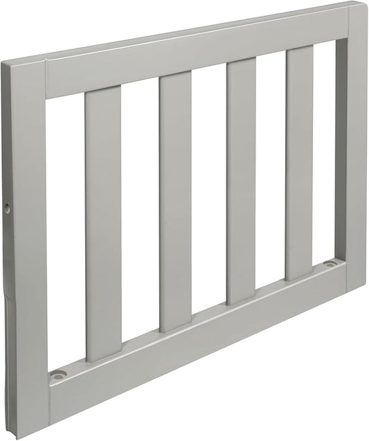 Salcod Toddler Safe Guardrail Compatible with Storkcraft and Graco Crib Conversion - CPSC Certified, Crib Rail for Prevent Toddler from Rolling Off The Bed, Gray