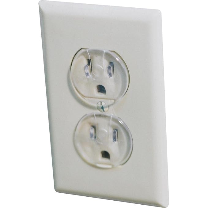 Dorel Junenille/ Safety 1st #1711 12PK Clear Outlet Cap