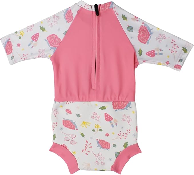 Splash About Happy Nappy Sunsuit, Swimsuit for Babies & Toddlers with Built-in Swim Diaper