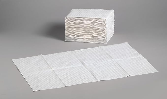 Foundations Waterproof Disposable Baby Changing Station Liner Refills for Commercial Restrooms, Doctor's Offices, Care Centers, 500 Pack, 2-Ply, 036-LCR
