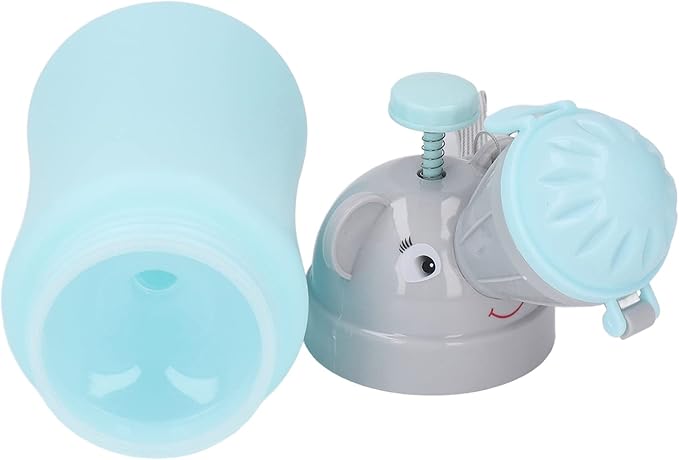 SUNGOOYUE Children Urinal Cup, Lightweight Portable Emergency Urinal Potty Toilet Pee Training Cup for Baby Toddlers (Blue for Boy)