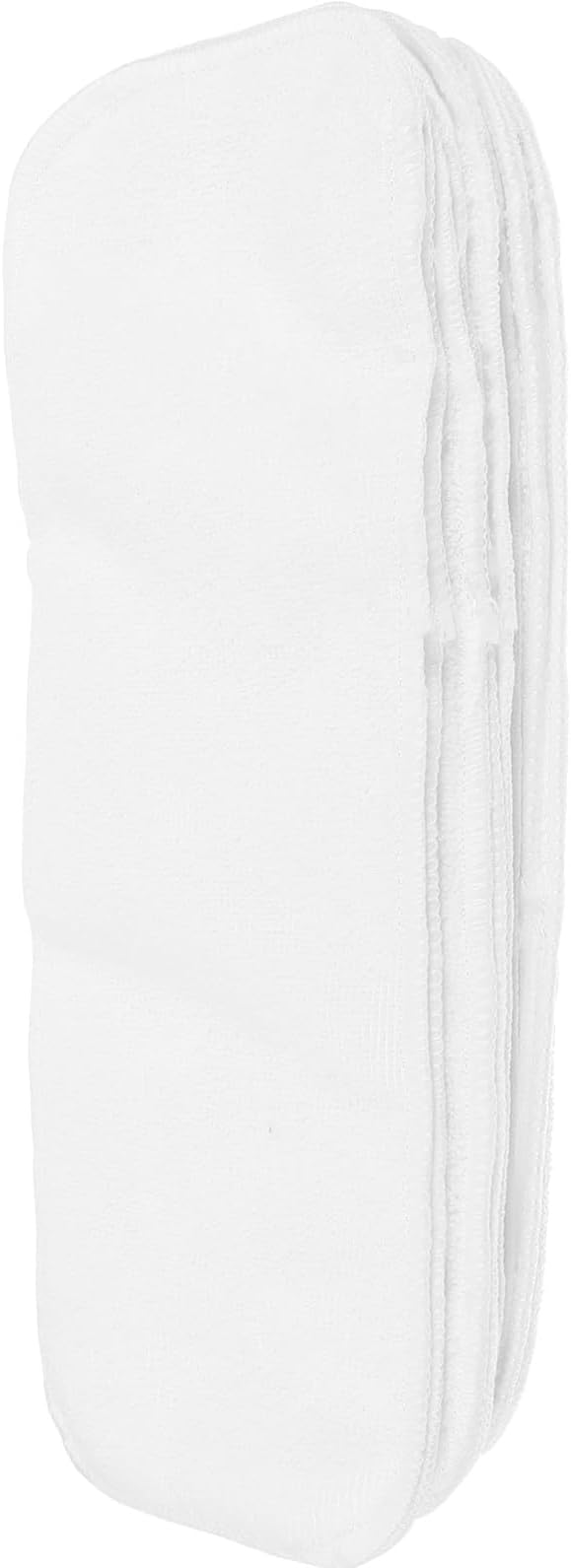 Abaodam 8pcs Boy Girl Diaper Liners Newborn Preemie Soft Absorbent Breathable Cloth Diapers Liners