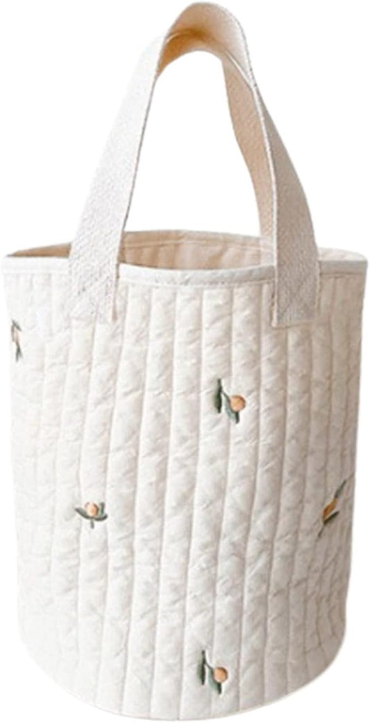 Diaper Caddy Organizer - Large Portable Nursery Storage Bin and Car Travel Organizer - Portable Baby Changing Organizer Hanging Storage Caddy 4