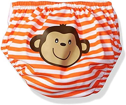 KIKO & MAX Baby Boys' Infant Three-Pack Absorbant Reusable Swim Diaper