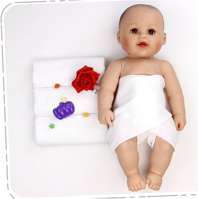 High Absorbency, Birdseye Diapers and Burp Cloth, Hypoallergenic, Soft and Safe On All Skins (6 Pack)