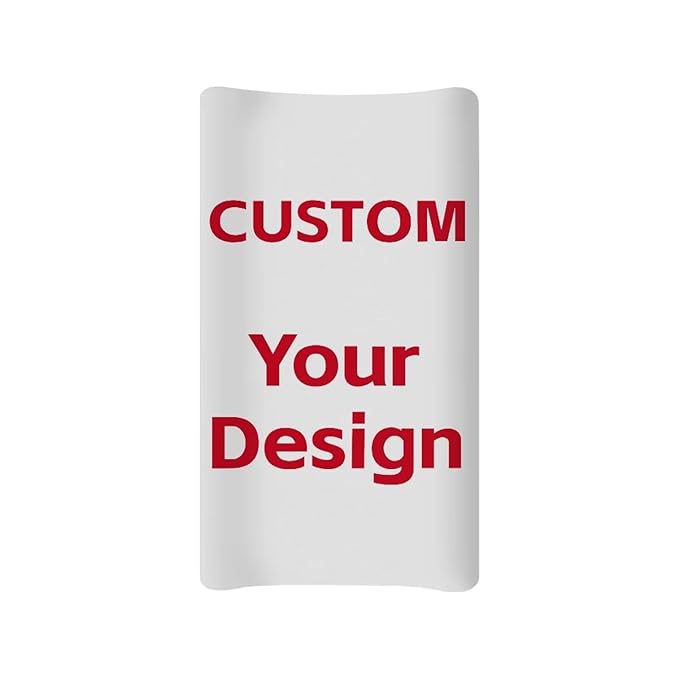 Custom Changing Pad Cover Add Your Design Here for Soft Skin-Friendly Changing Table Sheets for Baby Boy and Baby Girl, Personality