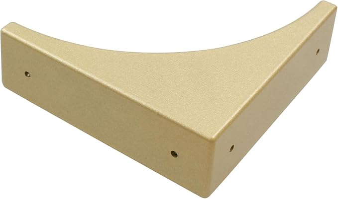 Bivethoi 4 Packs Bronze Box Corner Protectors, Edge Cover Safety Guard Furniture Decorative Metal Table Corner (2.76" x 0.79")