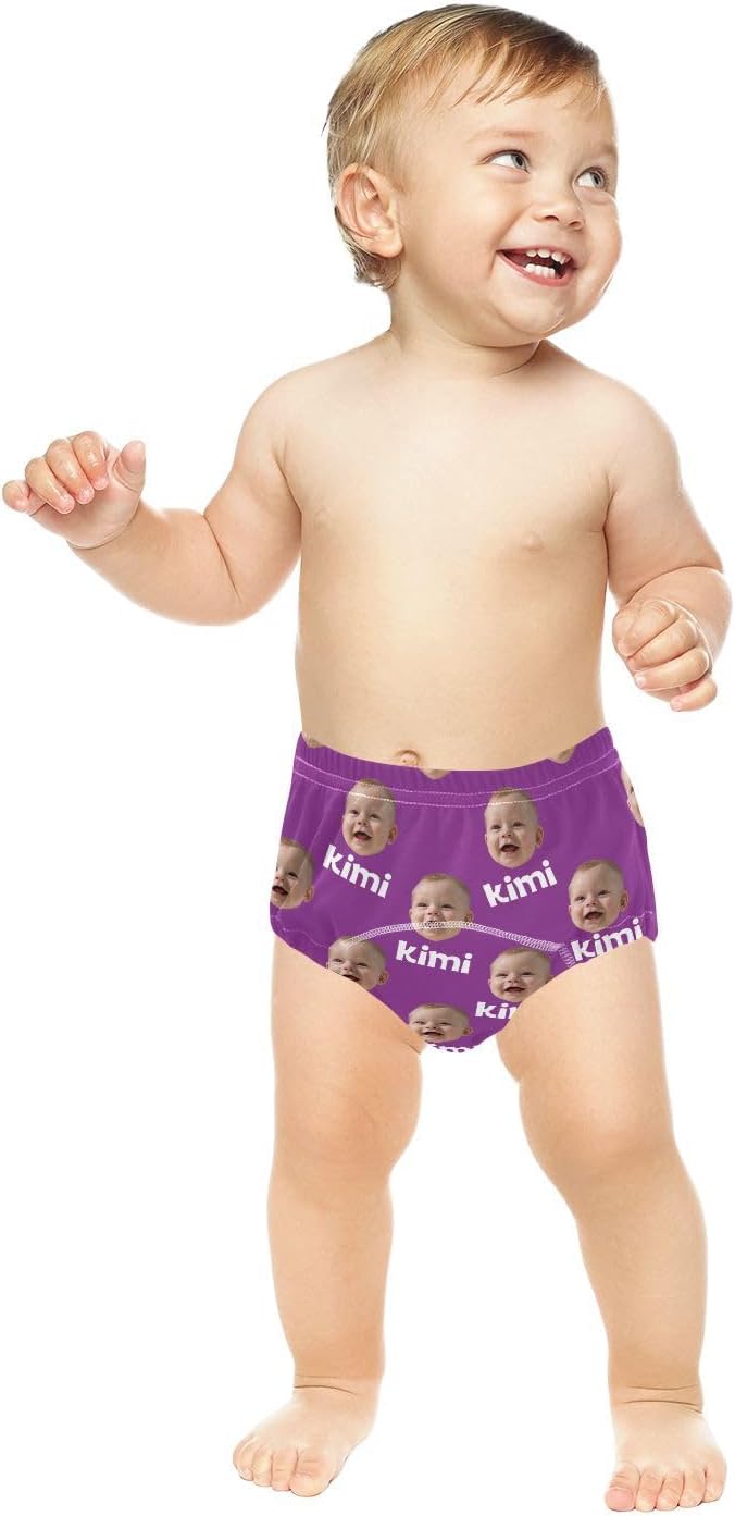 Joko Ivery 1 Purple Custom Potty Training Pants Traning Potty Panty Cotton for Boys Girls Toddlers 4T 3Pcs