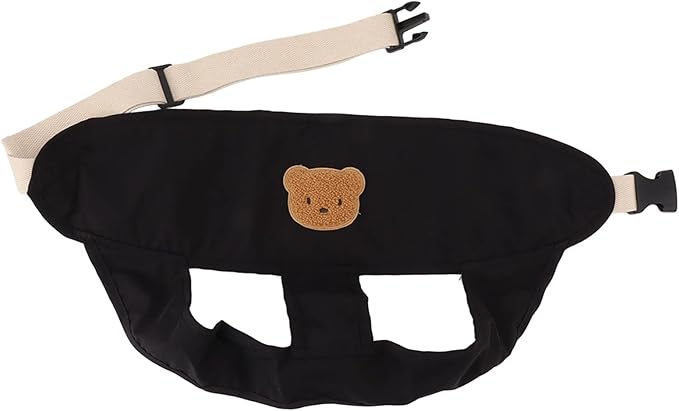 Baby Portable High Chair Harness Seat for Toddler Feeding Safety Cloth Harness with Straps Belt 54cm (Black) dining safety belt portable belt strap