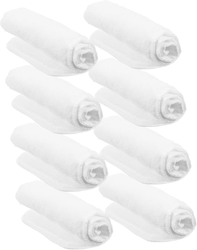 Abaodam 8pcs Boy Girl Diaper Liners Newborn Preemie Soft Absorbent Breathable Cloth Diapers Liners
