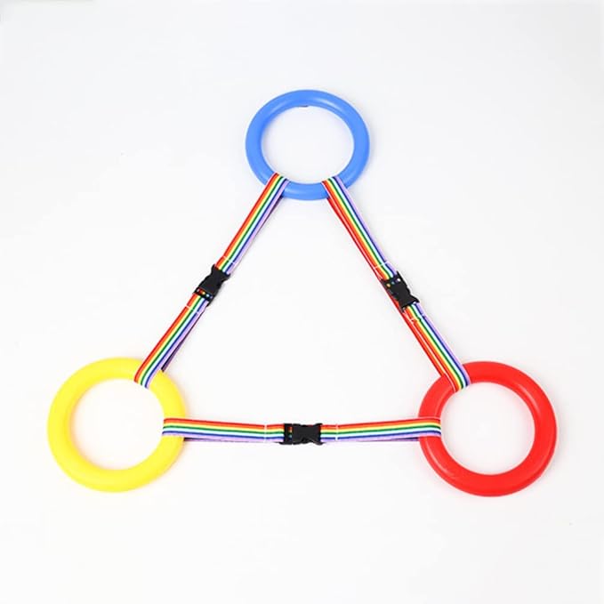 NUOBESTY 6pcs Walking Rope Kids Handles Safety Preschool Line Rope Extendable and Adjustable Handles Walking Rope for Toddlers