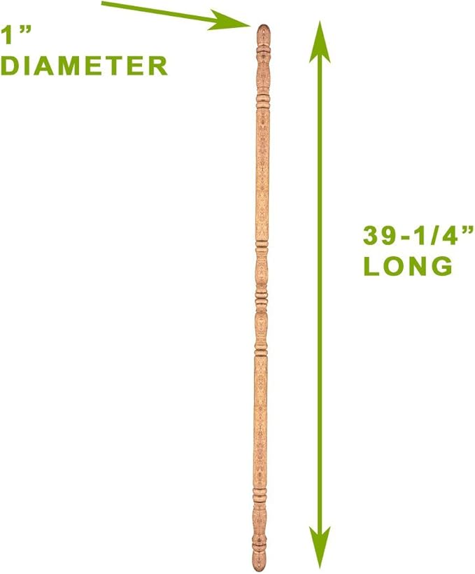 Renovators Supply Manufacturing Corner Protectors 39 1/4 in. Beechwood Edge Protector, Sanded Corner Guard Pack of 10