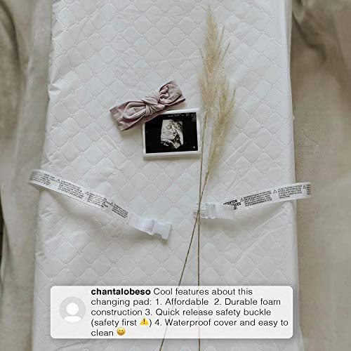 Beautyrest Foam Contoured Changing Pad with Waterproof Cover (Pack of 2)