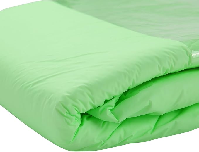 CutiePlusU Adult Diapers Heavy Absorption Dry Surface Disposable All Night-Green 2 Pieces (Large 37"-47")
