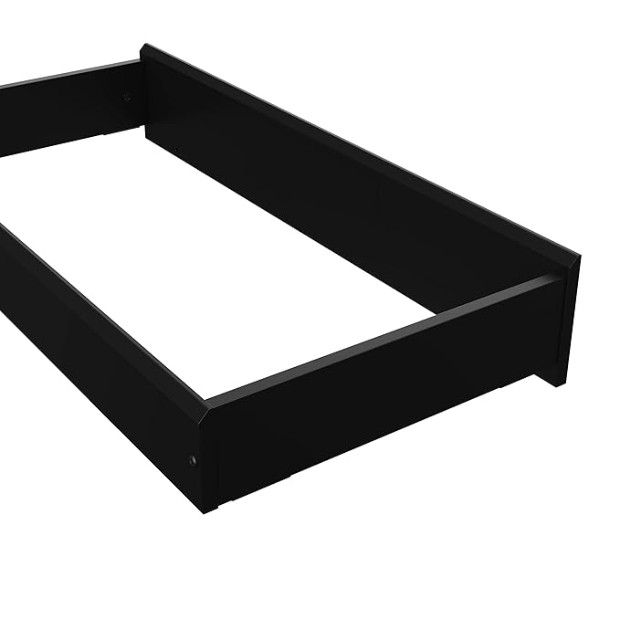 Storkcraft Nest Changing Topper with Nest 4-Sided Contoured Changing Pad - Black