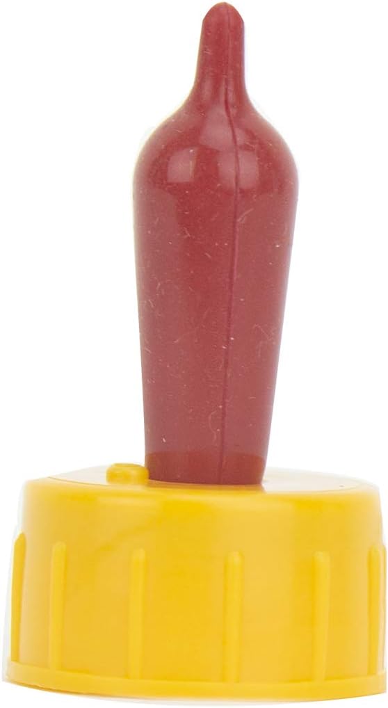 Ideal 7006 Red Screw-On Teat, 2-pack, Red, 5 oz