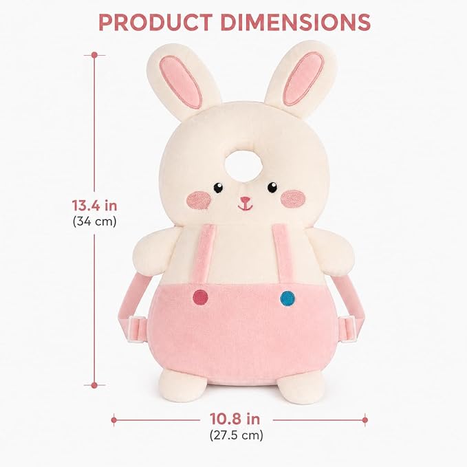 Baby Walker Head Protector BackpackToddler Adjustable Baby Head Protection Backpack (Style Q)