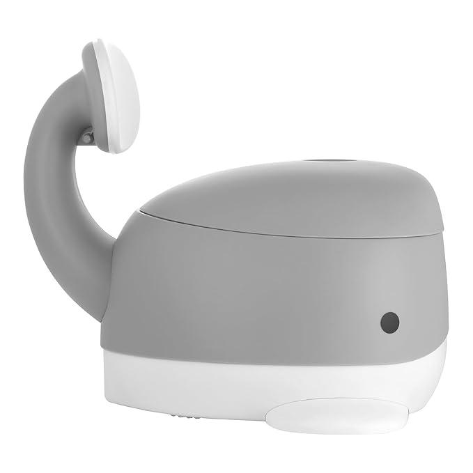 Kindsgut Whale Potty Training Toilet – Ergonomic Toddler Potty for Boys & Girls, Designed in Germany, Non-Slip & Easy Clean, Dark Grey