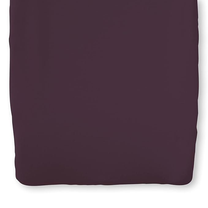 Natemia Organic Cotton Changing Pad Cover (16x32) – Silky Soft Fitted Baby Changing Pad Cover, for Changing Tables, Contoured Pads, Cradle & Bassinet, Neutral Nursery Essential for Boys & Girls