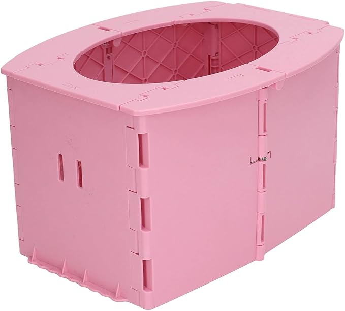 Portable Potty for Toddler Travel, Foldable Toddler Toilet Seat Travel Potty Training Toilet for Boys Girls, Mobile Folding Toilet for Car, Camping, Tourism, Outdoor, Indoor ()