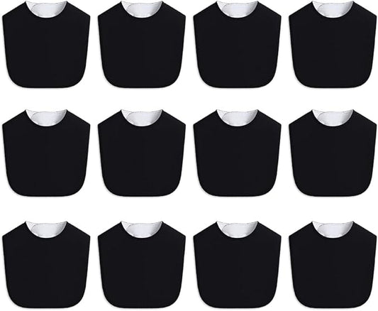 8 Pack Baby Bibs Unisex Adjustable with Snaps Ultra Soft Absorbent Drooling Teething for Boys and Girls