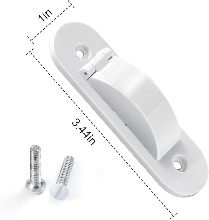 Wall Switch Guard, Child Proof Light Switch Cover Guard | Toggle Style | Light Switch Protection | Keep Toggle Switch in On or Off Position | 4 Pack, White