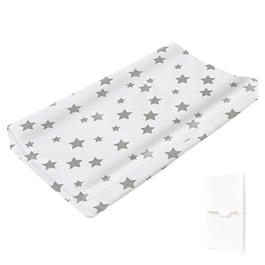 Changing Pad Cover Compatible with Graco, Diaper Changing Table Pad Cover, Made of Ultra Soft Jersey Material Cotton, Comfortable for Every Diaper Change, Easy to Clean