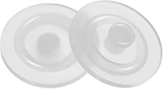 Zerodeko 2pcs Water Cup Leak Stopper Silicone Spill Stopper Set Leakproof Bottles Accessory for Belly Bottle Tumbler Leak Stopper Child Feeding Bottle Pot Belly Cup
