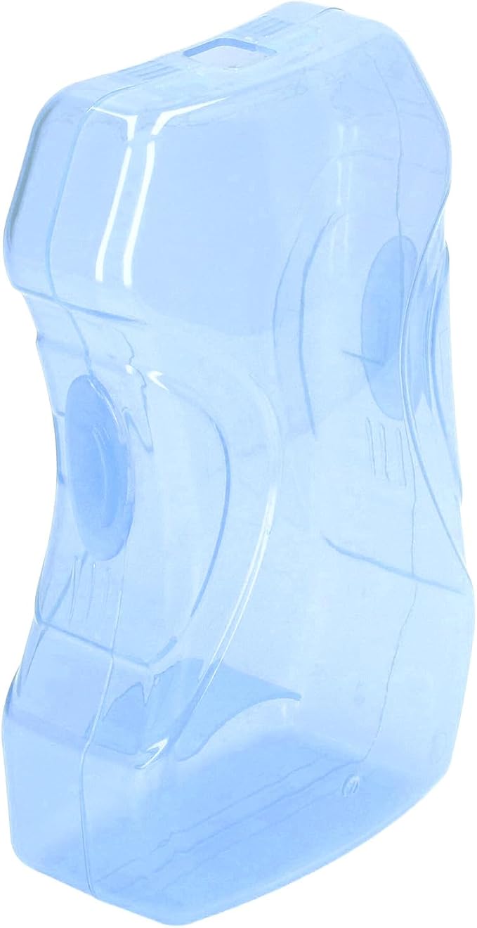 Baby Squeeze Proof Holder for Juice Box Prevent Messes, Support Self Feeding Multipurpose Food Pouch Holder (Blue)