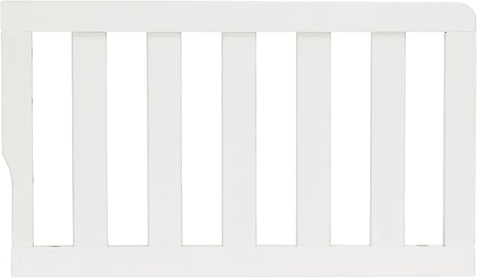Dream On Me Toddler Guard Rail for Convertible Crib, Solid Wood Bed Rail for Toddler Bed Conversion, Cannoli Cream