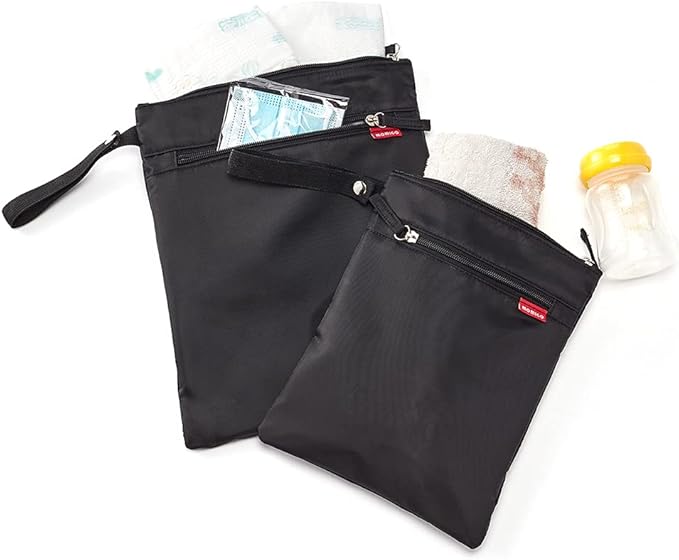MOMIGO 3pcs Diaper Bag Baby Cooler Pouch Set - Diaper Bag Organizing Pouches Diaper Wet Dry Bags Waterproof Reusable, Travel Beach Pool Daycare for Diaper or Wet Clothes