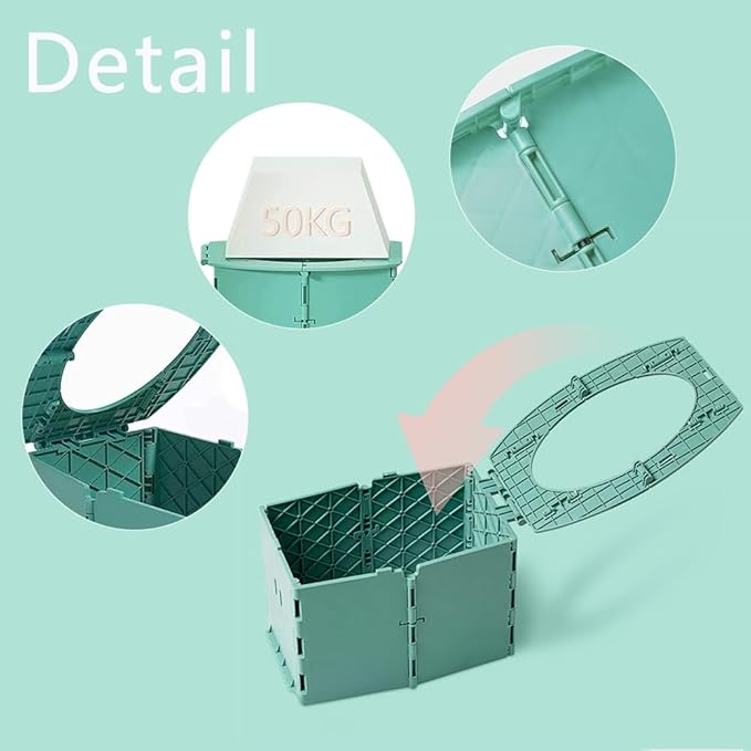 Portable Potty for Toddler,Travel Potty for Kids，Travel Potty for Car，Apply toCamping, Tourism, Outdoor, Indoor